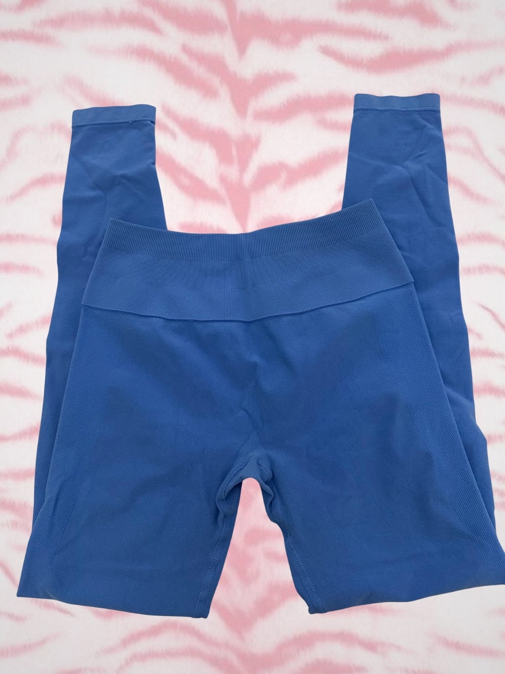 Women's Deep Blue Stretch Performance Leggings